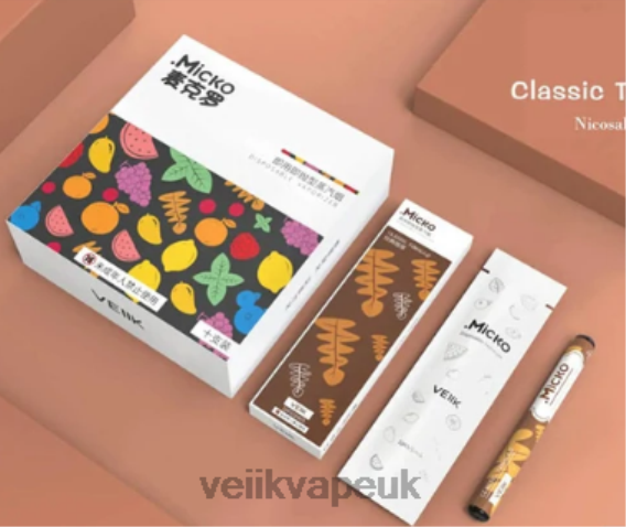 VEIIK Micko Lux UK BLTRB56 Multiple Flavors | VEIIK Micko Disposable Vape 400 Puffs 310mAh 10pcs