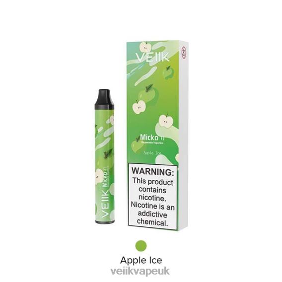 VEIIK Micko Q UK BLTRB19 Apple Ice | VEIIK Micko Pie Disposable Vape 600 Puffs