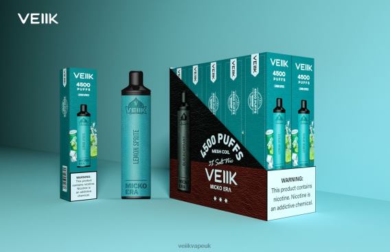 VEIIK Pod UK BLTRB5 Lemon Sprite | VEIIK Micko Era 4500 Puffs Disposable 30 mg