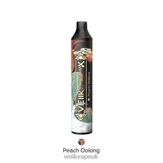 VEIIK Vape London BLTRB12 Peach Oolong | VEIIK Micko Max Disposable Vape 1500 Puffs