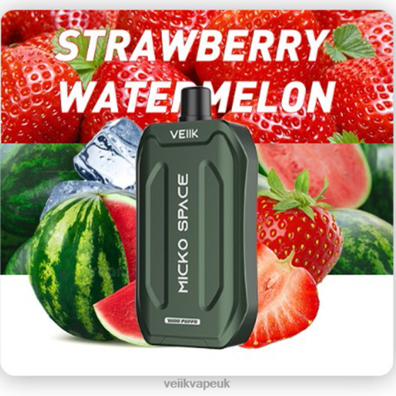 VEIIK Vape Price BLTRB33 Strawberry Watermelon | VEIIK Micko Space Disposable Vape 7000 Puffs