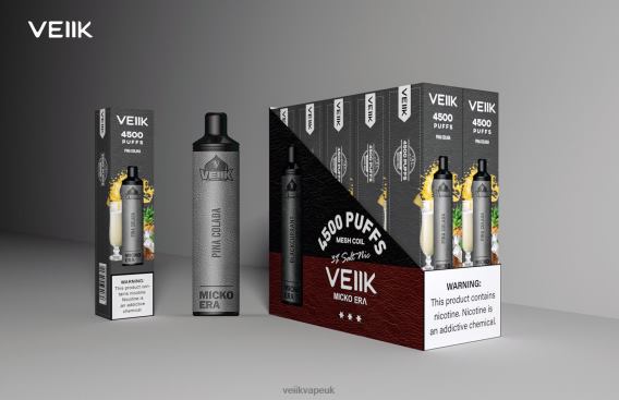 VEIIK Vape Review BLTRB4 Pina Colada | VEIIK Micko Era 4500 Puffs Disposable 30 mg