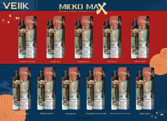 VEIIK Vape UK BLTRB51 Peach Oolong | VEIIK Micko MAX Disposable Vape 1500 Puffs