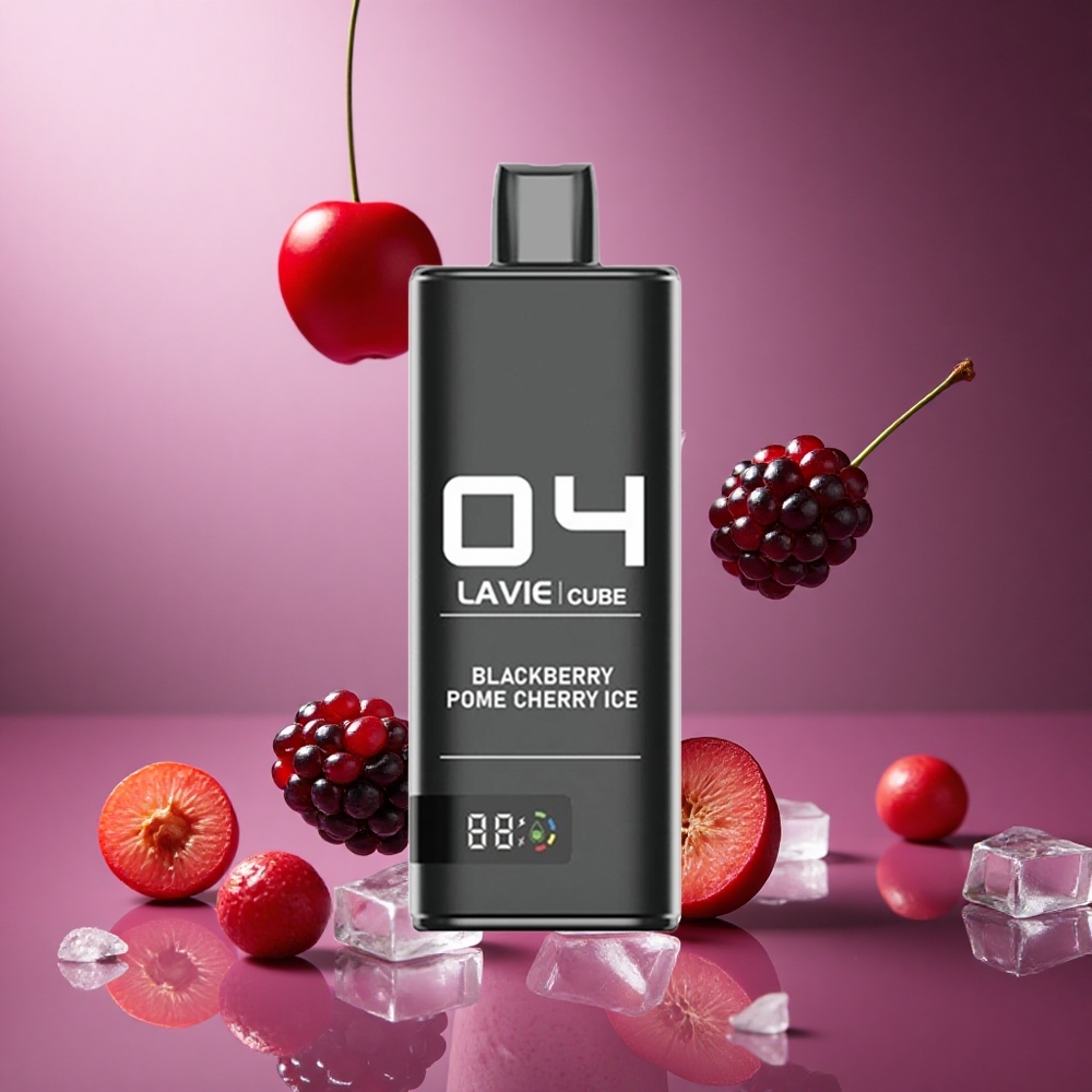 Blackberry Pome Cherry Ice Lavie Cube 20000 Puffs 28ML 600mAh