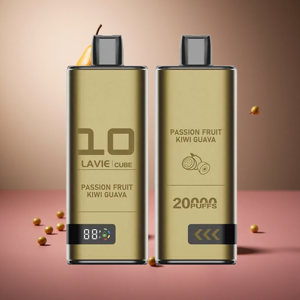 Passion Fruit Kiwi Guava Lavie Cube 20000 Puffs 28ML Disposable Vape