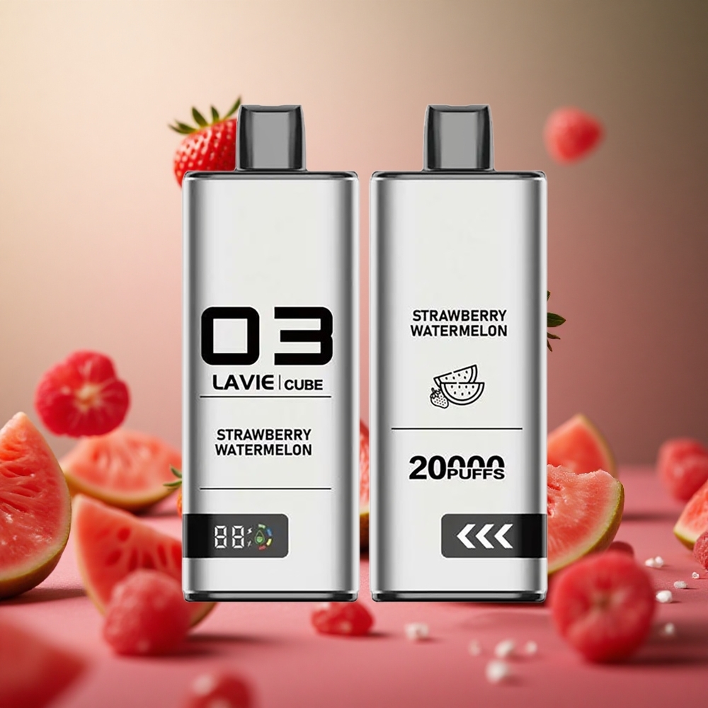 Strawberry Watermelon Lavie Cube 20000 Puffs 2% 5% Salt Nicotine