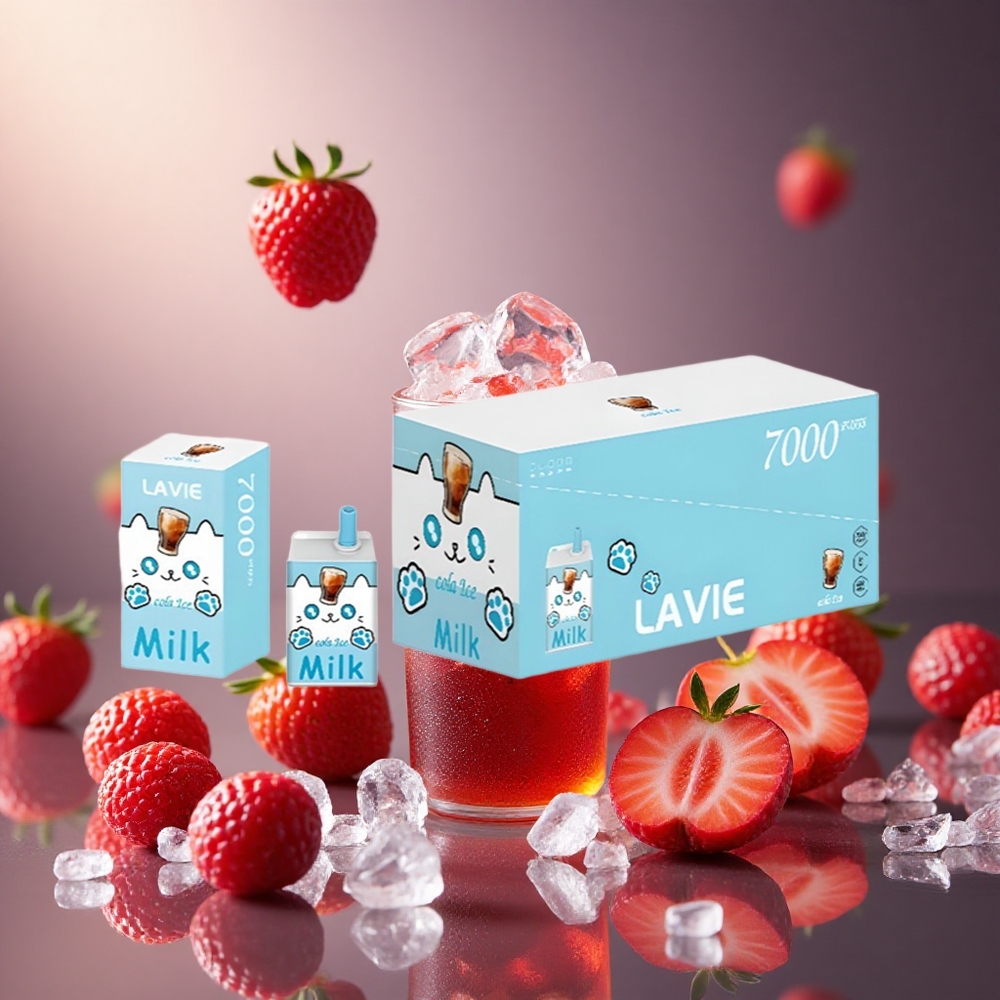 Cola Ice Lavie Milk 7000 Puffs 16ML 0%,2%,5% Nicotine
