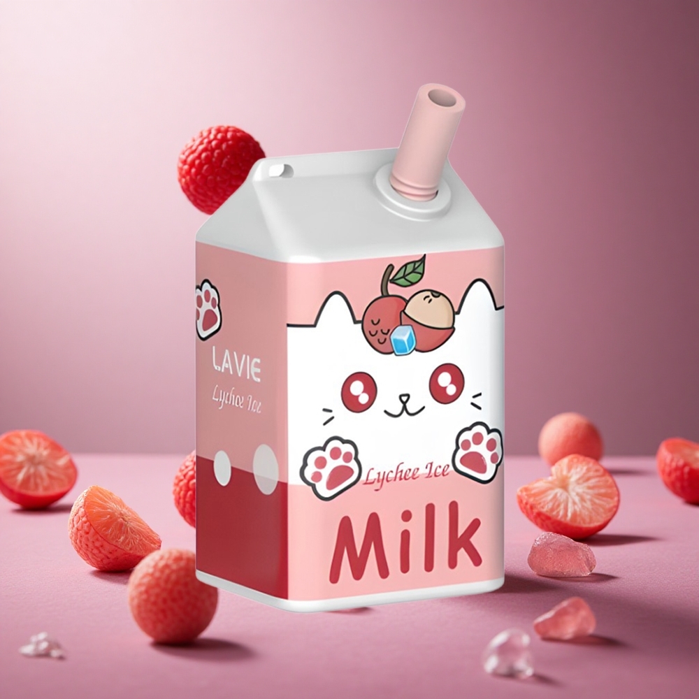 Lychee Ice Lavie Milk 7000 Puffs 16ML 0%,2%,5% Nicotine