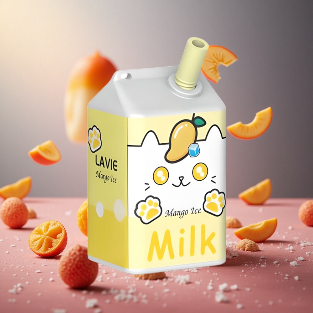 Mango Ice Lavie Milk 7000 Puffs 16ML 600mAh Rechargeable