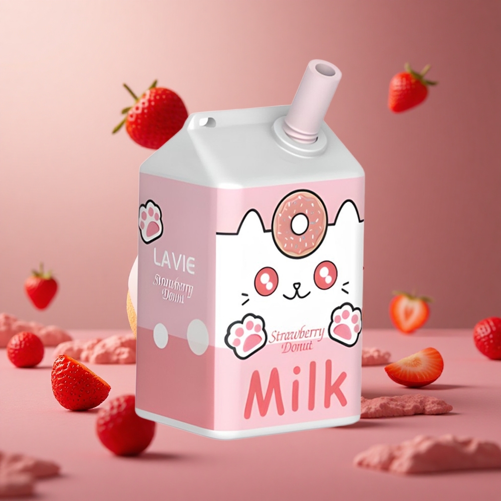 Strawberry Donut Lavie Milk 7000 Puffs 16ML Type C Rechargeable