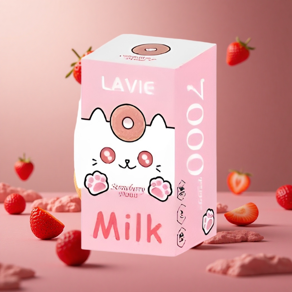Strawberry Donut Lavie Milk 7000 Puffs 16ML Type C Rechargeable