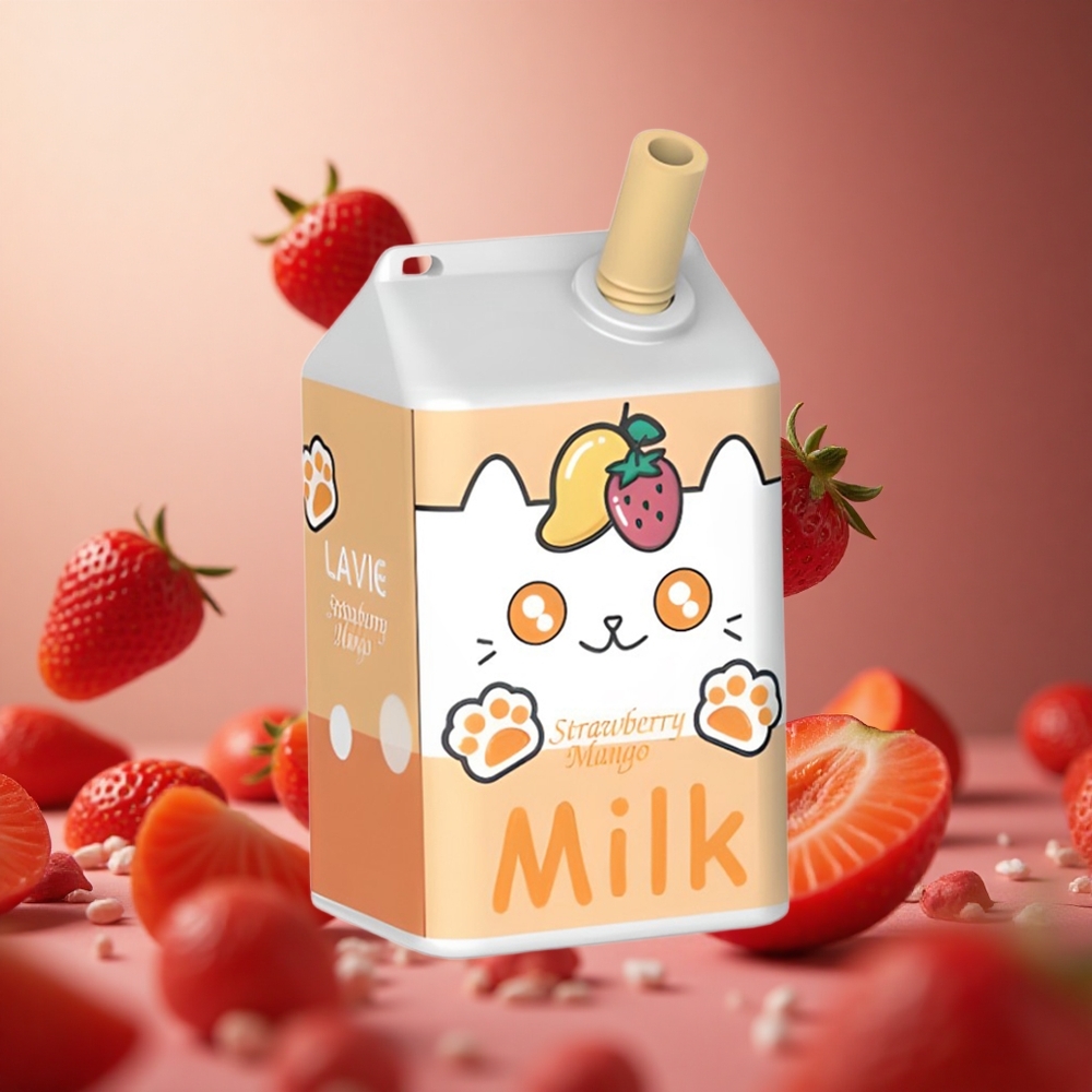 Strawberry Mango Lavie Milk 7000 Puffs 16ML Type C Rechargeable