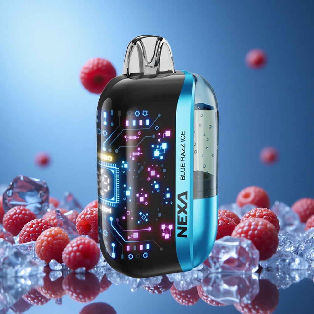 Blue Razz Ice NEXA Ultra 50000 Puffs 20ml Prefilled 800mah Disposable Vape