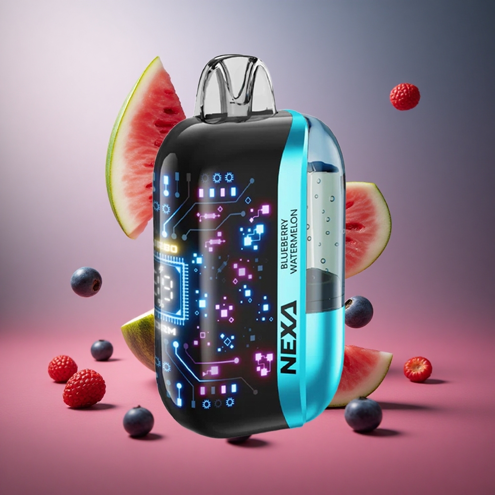 Blueberry Watermelon NEXA Ultra 50000 Puffs 20ml Prefilled 800mah Battery Disposable Vape