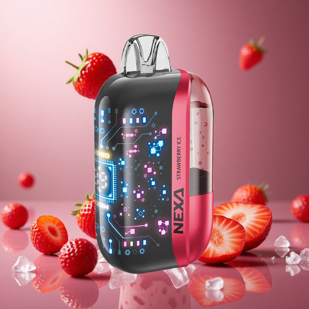 Strawberry Ice NEXA Ultra 50000 Puffs 20ml 800mah