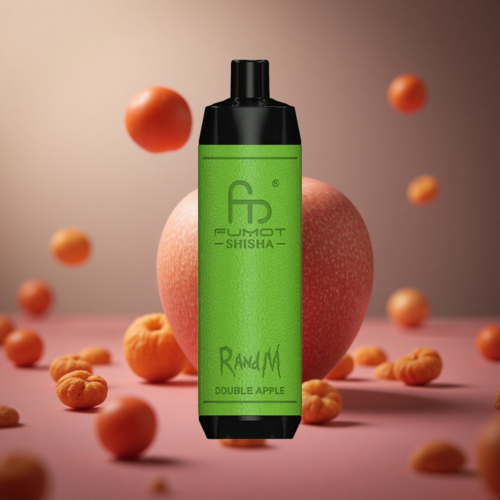 Double Apple RandM Fumot Shisha 10000 Puffs 18ml Disposable Vape