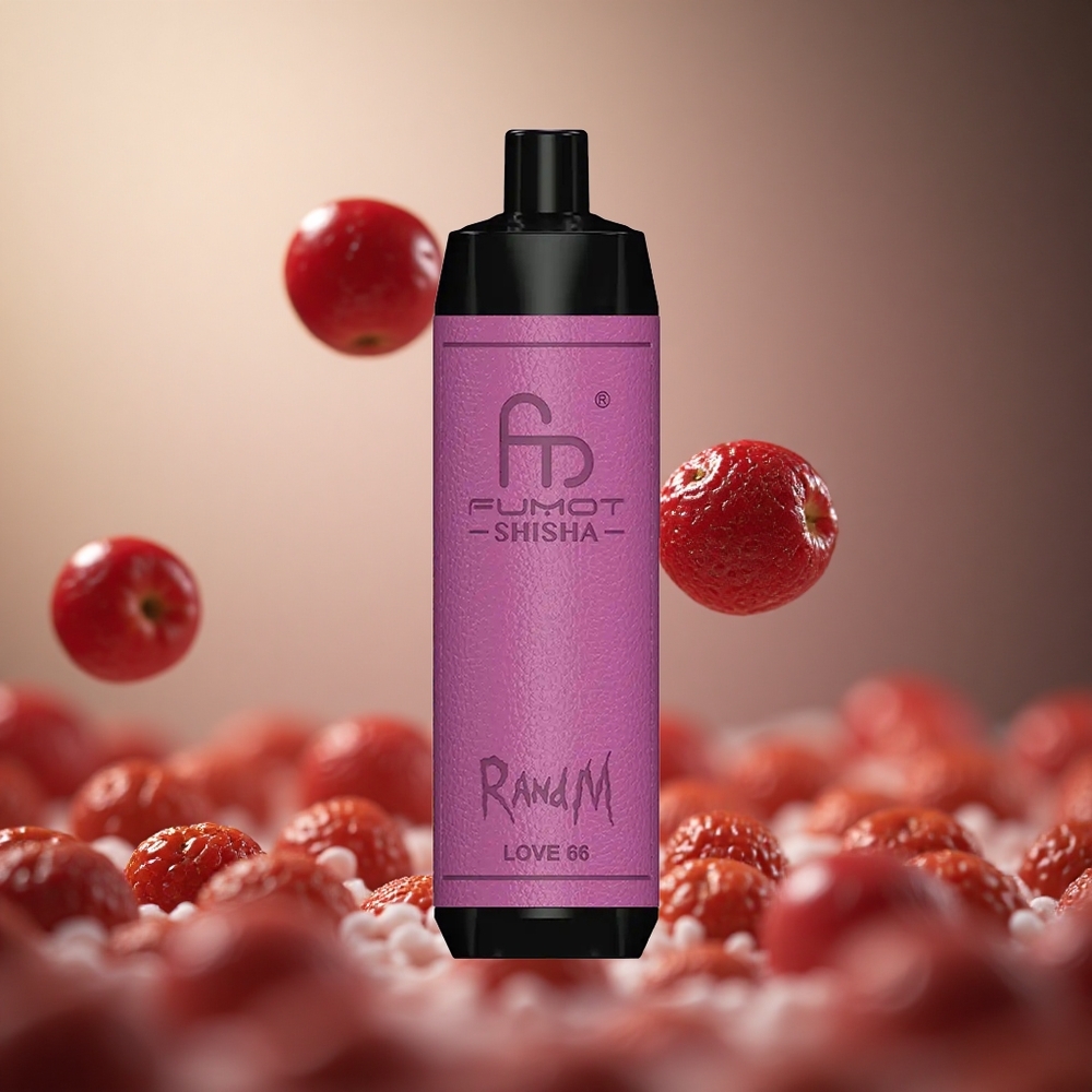 Love 66 RandM Fumot Shisha 10000 Puffs 18ml Prefilled