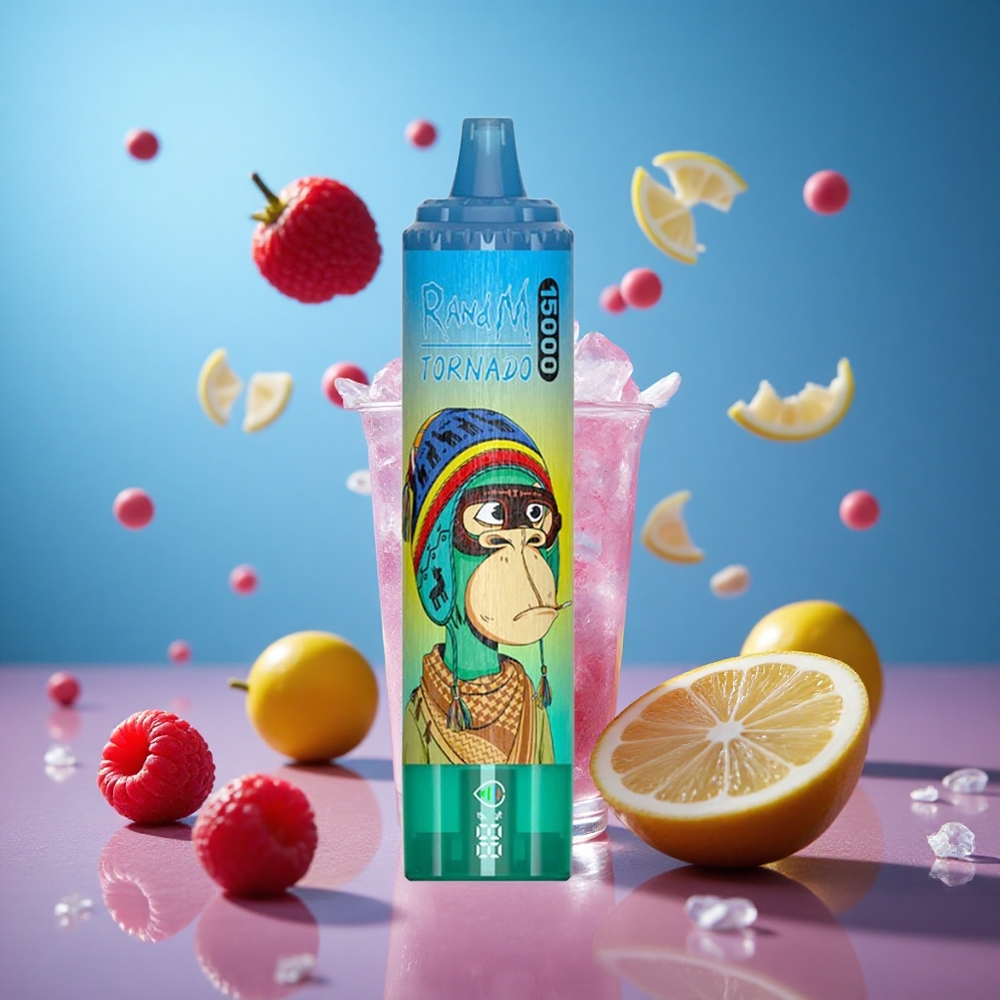 Blue Razz Lemonade RandM Tornado 15000 Puffs 25ml Disposable Vape
