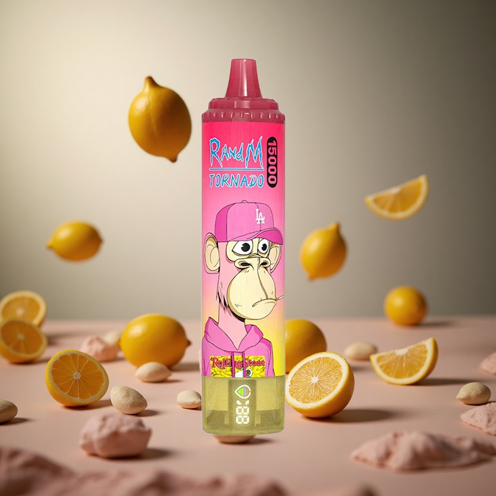 Lemon RandM Tornado 15000 Puffs 25ml Disposable Vape