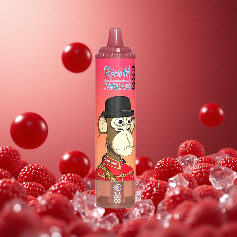Red Energy Ice RandM Tornado 15000 Puffs 25ml Disposable Vape