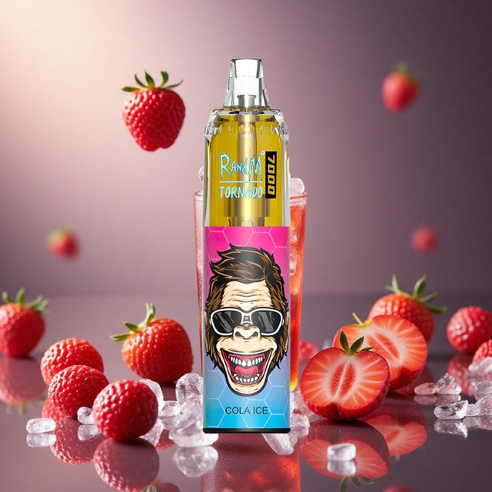 Cola Ice RandM Fumot Tornado 7000 Puffs Mesh Coil