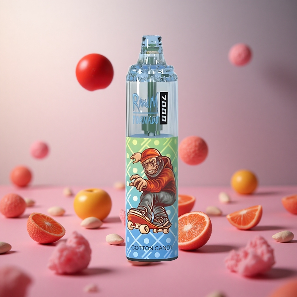 Cotton Candy RandM Fumot Tornado 7000 Puffs 14ML E-liquid