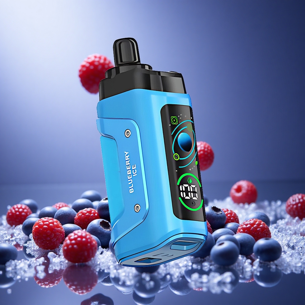 Blueberry Ice Razz Bar 45000 Puffs 1.0 Ohm Mesh Disposable Vape