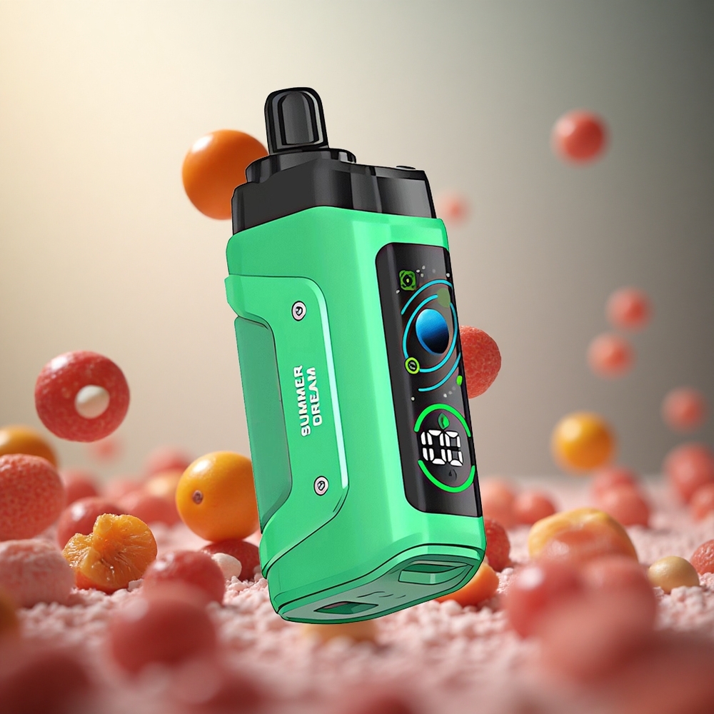 Summer Dream Razz Bar 45000 Puffs 1.0 Ohm Mesh Coil Disposable Vape