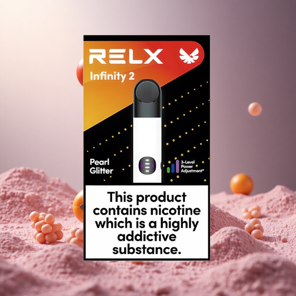 Pearl Powder RELX Infinity 2 650 Puffs 440mAh Vape Device